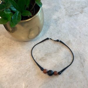 Wooden necklace